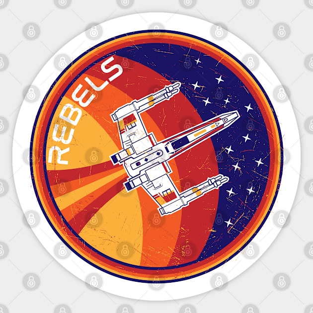 Rebels Sticker by carloj1956